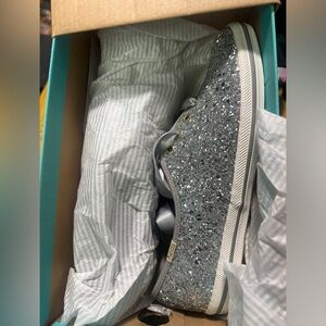 New Kate Spade x Keds Fashion Sneaker in Glitter